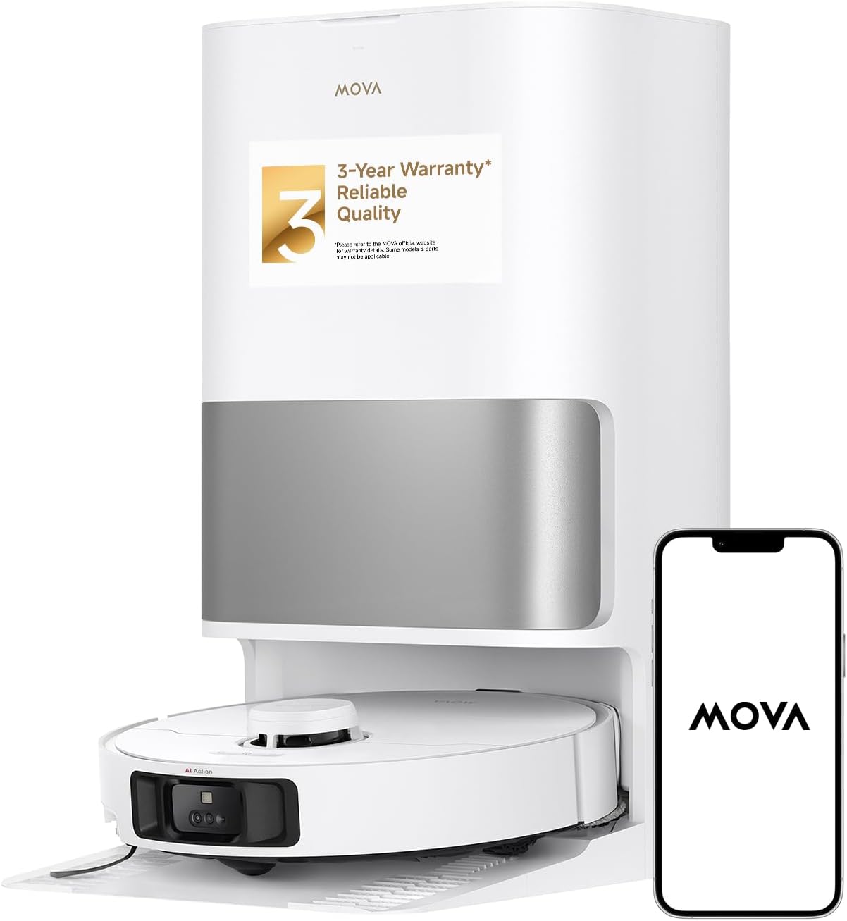 Robot aspirateur laveur MOVA P10 Pro Ultra
