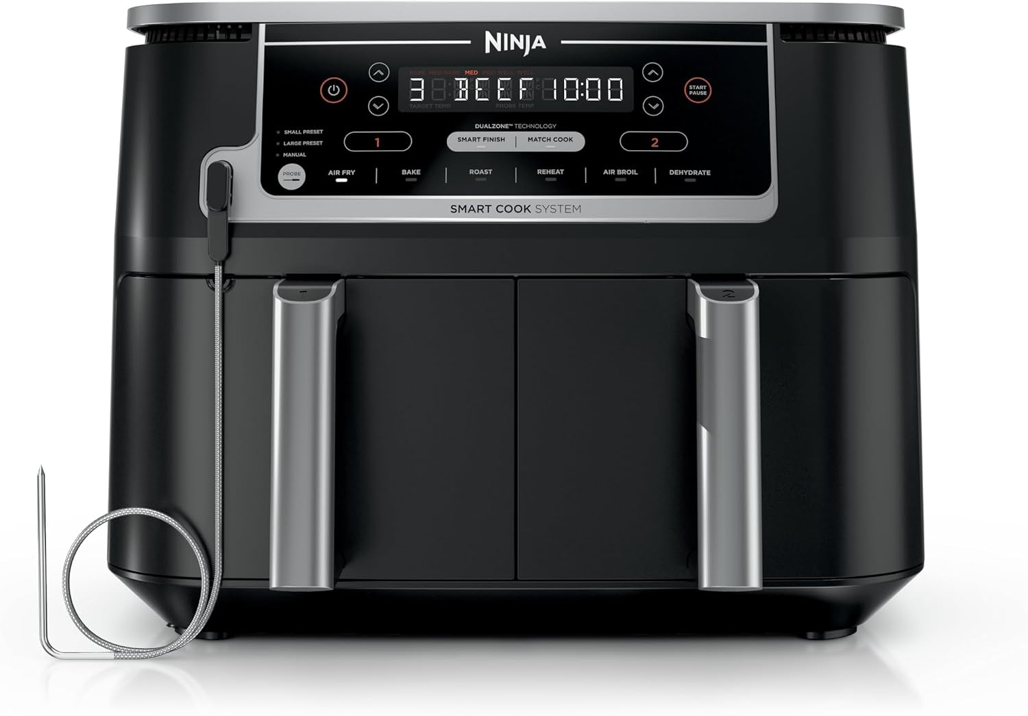 Friteuse sans huile Ninja Foodi DZ550 DualZone Smart XL (9,5 litres)